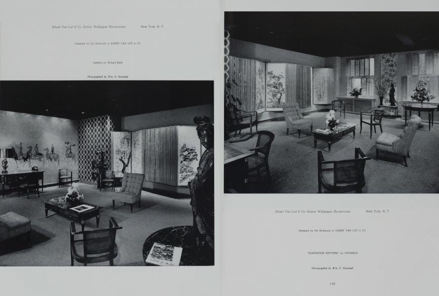 Albert Van Luit & Co. Scenic Wallpaper Showrooms — New York, N. Y