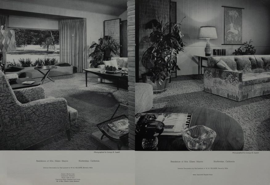 Residence of Mrs. Eileen Mayon —Northridge, California