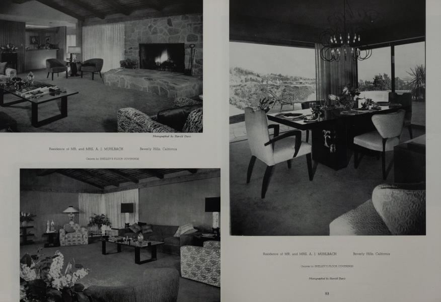 Residence of MR. And MRS. A. J. MUHLBACH — Beverly Hills, California