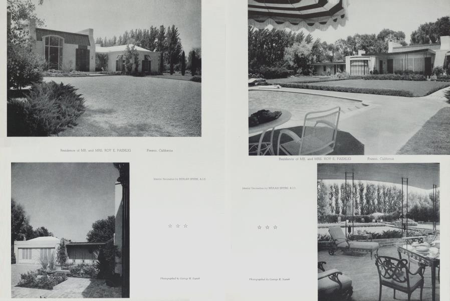 Residence of MR. and MRS. ROY E. PAEHLIG —Fresno, California