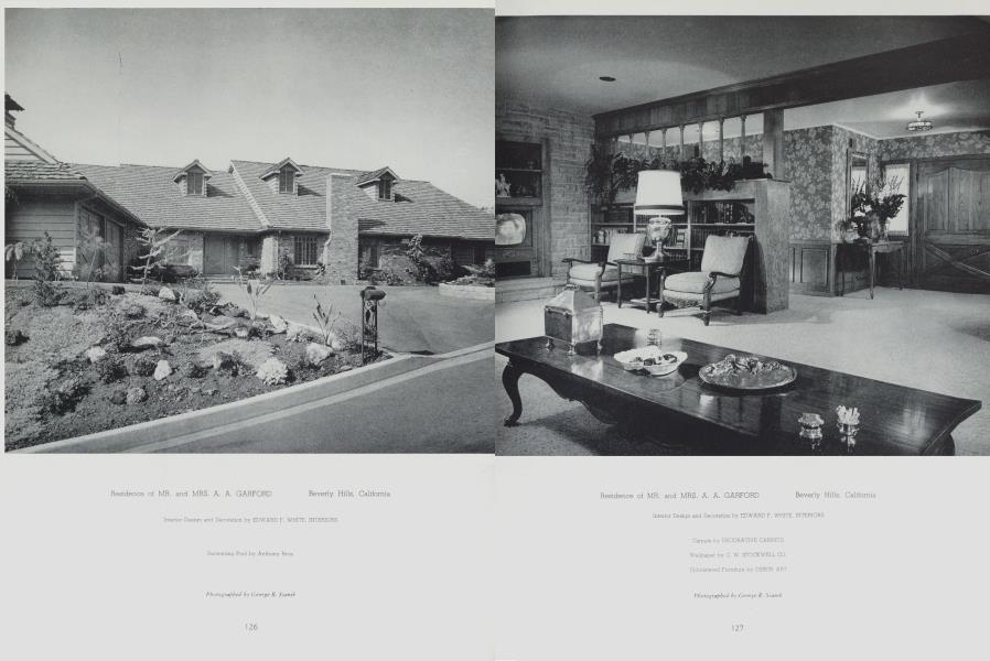 Residence of MR. and MRS. A. A. GARFORD —Beverly Hills, California