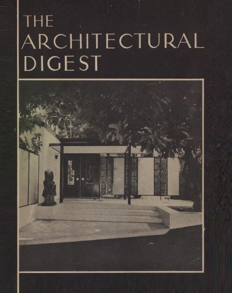 THE ARCHITECTURAL DIGEST | Architectural Digest | 1957 Volume XV Issue 3