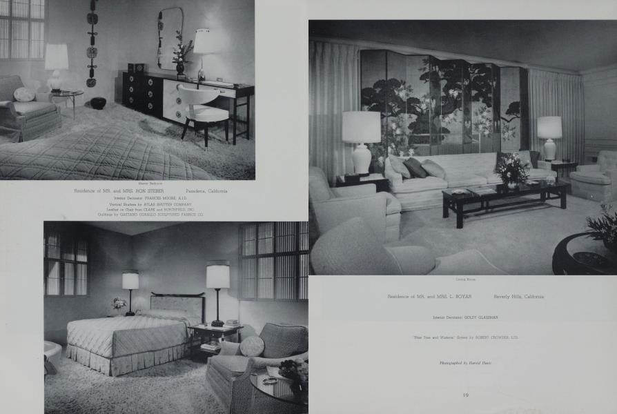 Residence of MR. And MRS. L. BOYAR — Beverly Hills, California