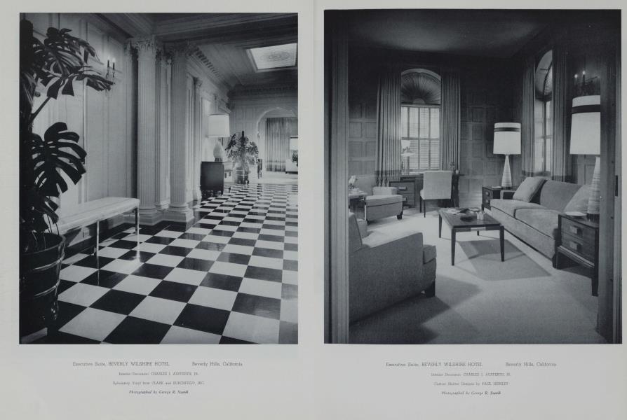 Executive Suite, BEVERLY WILSHIRE HOTEL — Beverly Hills, California