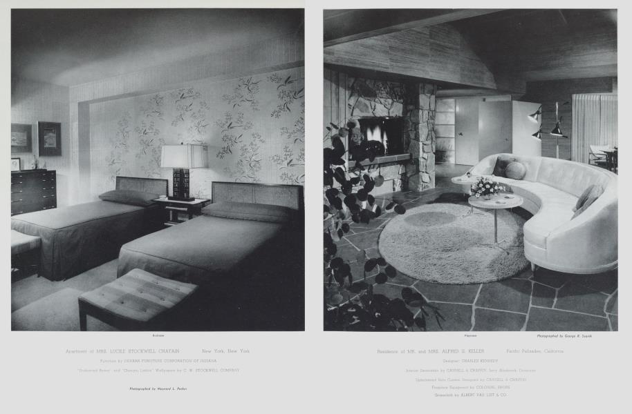 Residence of MR. and MRS. ALFRED S. KELLER—Pacific Palisades, California