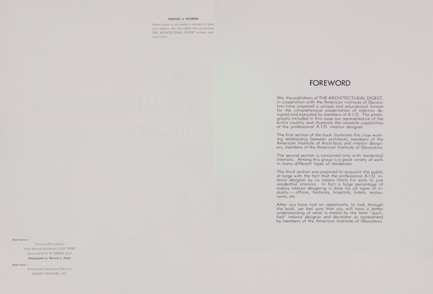 FOREWORD