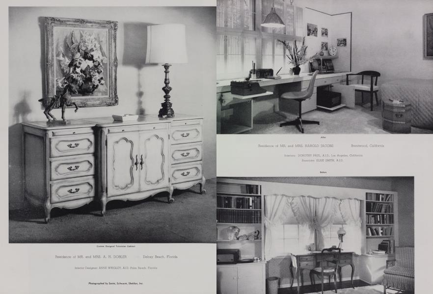 Residence of MR. and MRS. HAROLD JACOBS —Brentwood, California