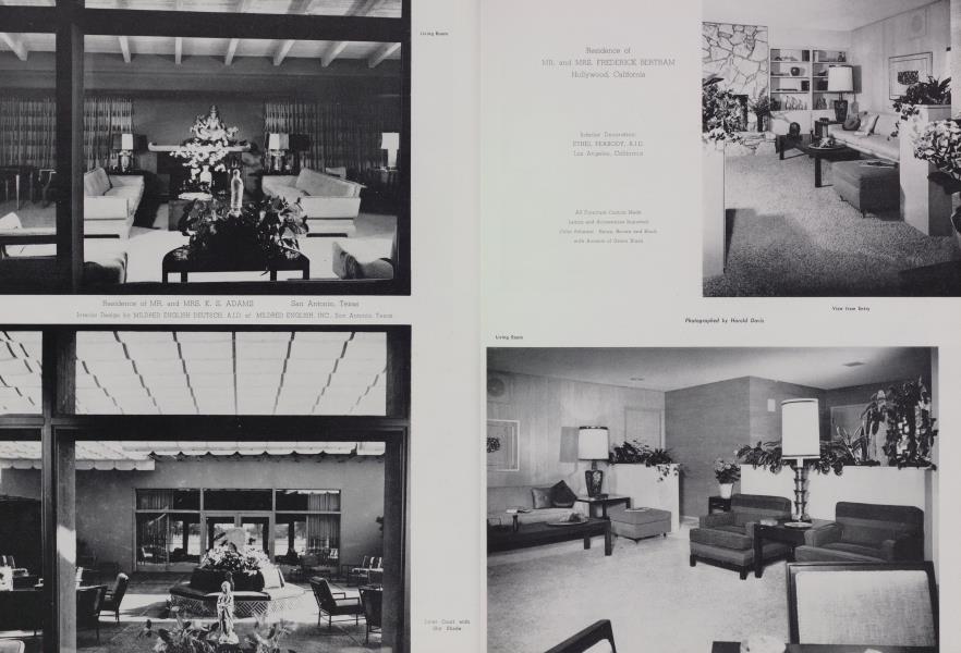 Residence of MR. and MRS. FREDERICK BERTRAM —Hollywood, California