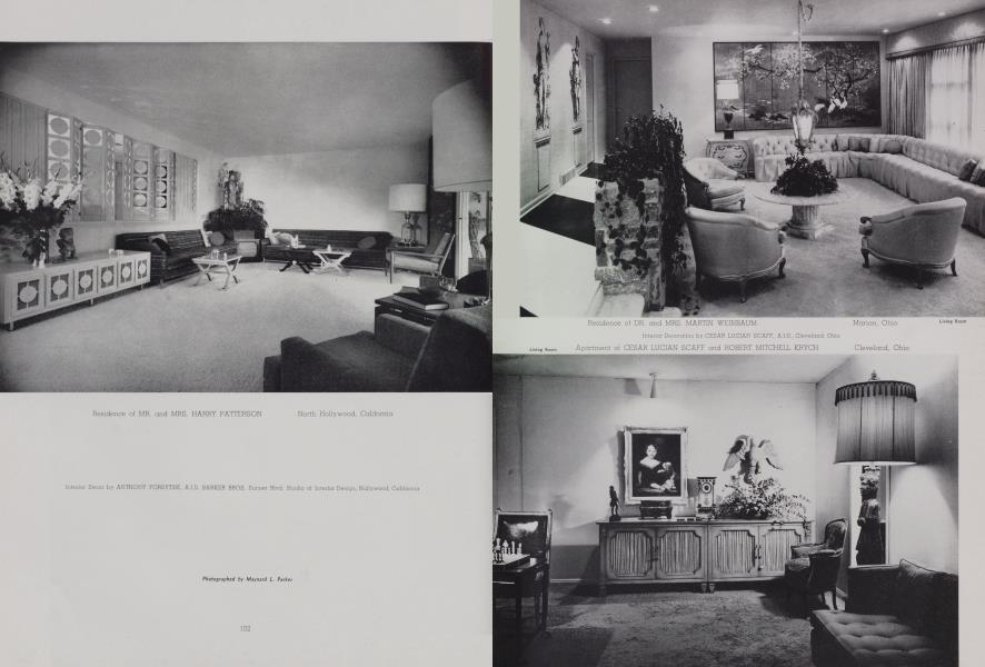Residence of MR. and MRS. HARRY PATTERSON —North Hollywood, California