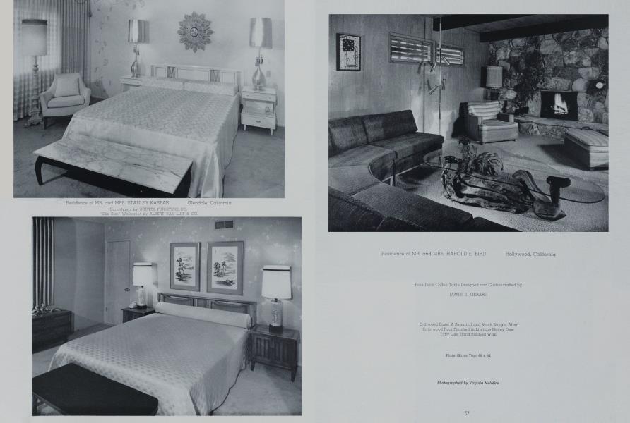 Residence of MR. and MRS. HAROLD E. BIRD —Hollywood, California