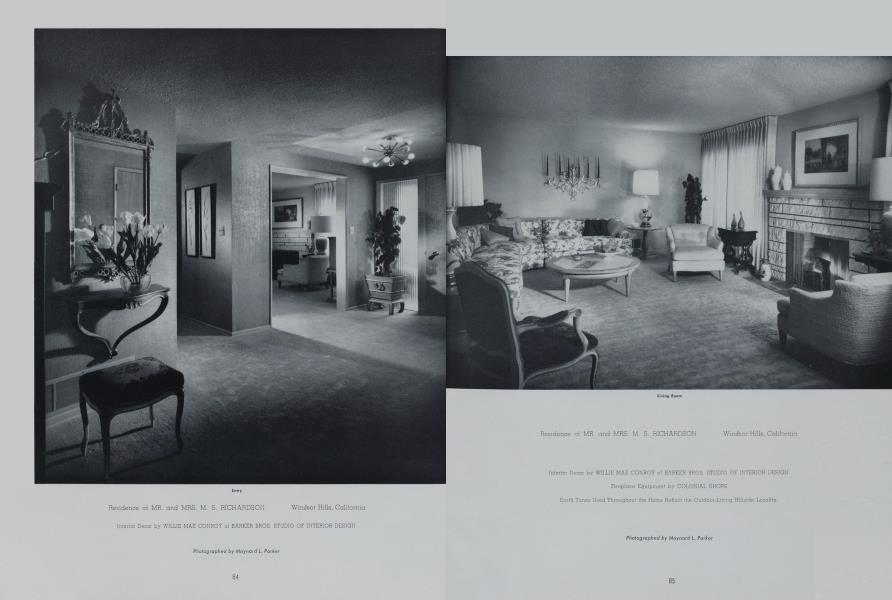 Residence of MR. and MRS. M. S. RICHARDSON —Windsor Hills, California