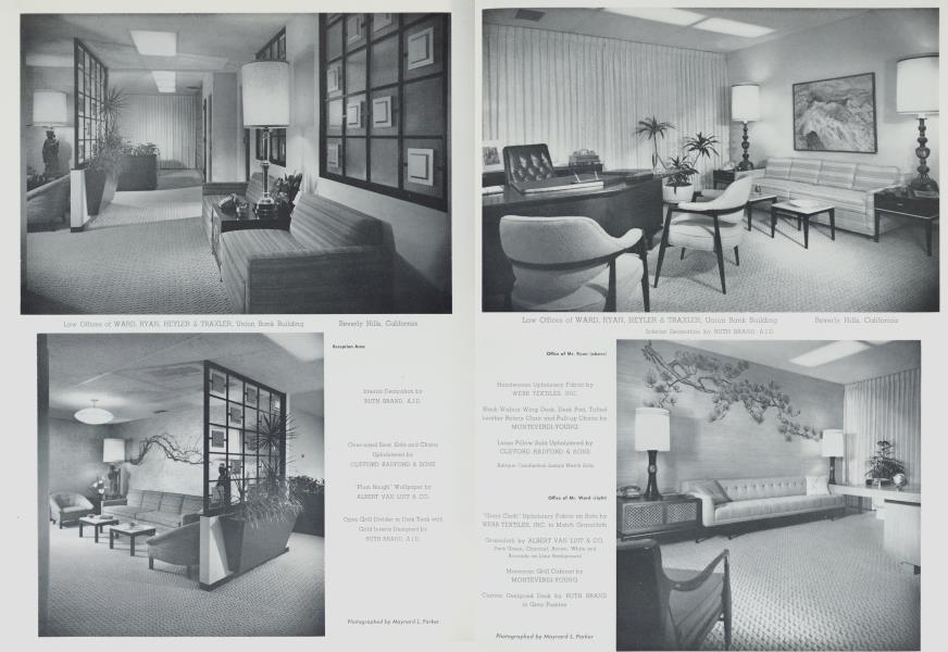 Law Offices of WARD, RYAN, HEYLER & TRAXLER, Union Bank Building Beverly Hills, California