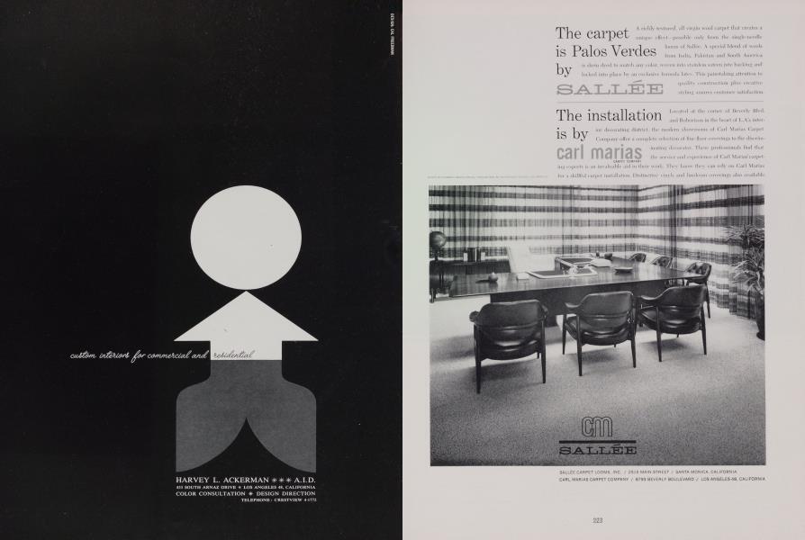Sallée | Architectural Digest | SEPTEMBER 1960