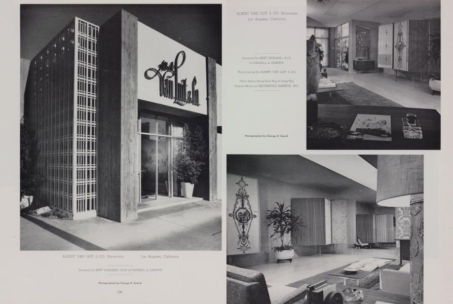 ALBERT VAN LUIT & CO. Showroom — Los Angeles, California