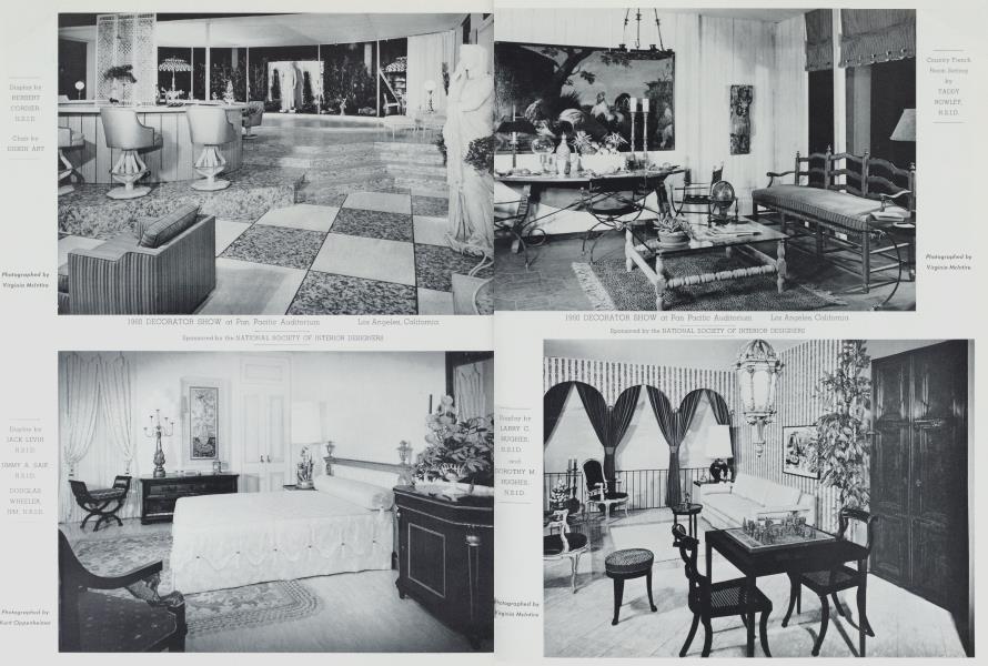 1960 DECORATOR SHOW at Pan Pacific Auditorium — Los Angeles, California