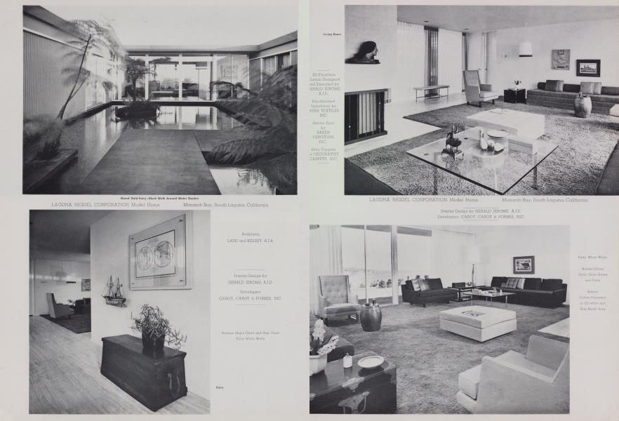 LAGUNA NIGUEL CORPORATION Model Home — Monarch Bay, South Laguna, California