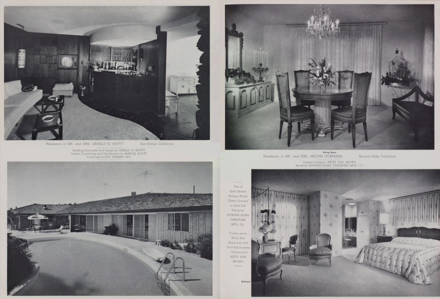 Residence of MR. And MRS. MELVIN DORFMAN — Beverly Hills, California