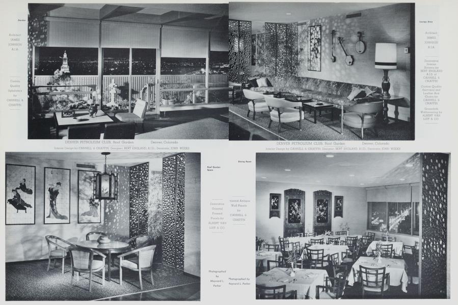 DENVER PETROLEUM CLUB, Roof Garden — Denver, Colorado
