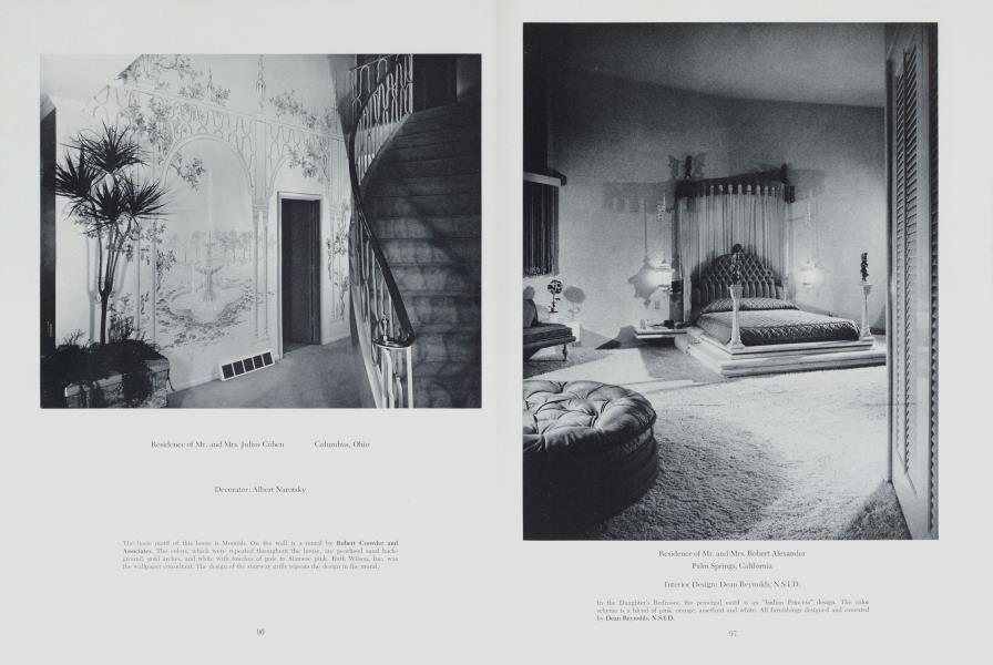 Residence of Mr. and Mrs. Robert Alexander Palm Springs, California