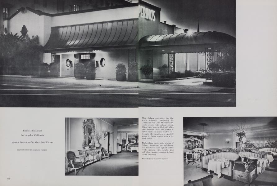 Perino's Restaurant Los Angeles, California