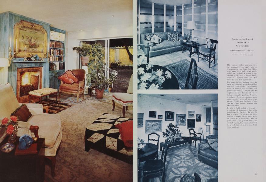 Apartment Residence of LLOYD BELL — New York City