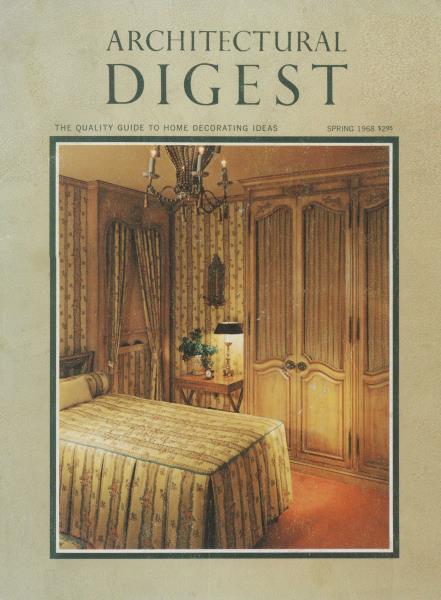 Architectural Digest Architectural Digest March 1968 Architectural Digest Architectural Digest March 1968