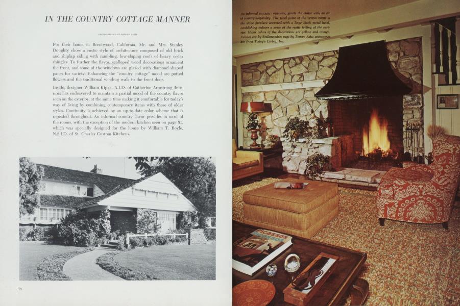 IN THE COUNTRY COTTAGE MANNER