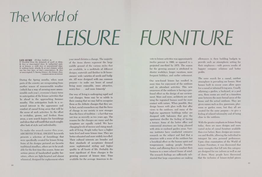 The World of LEISURE
