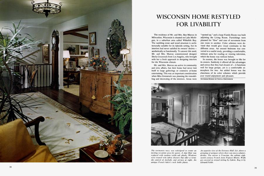 WISCONSIN HOME RESTYLED FOR LIVABILITY