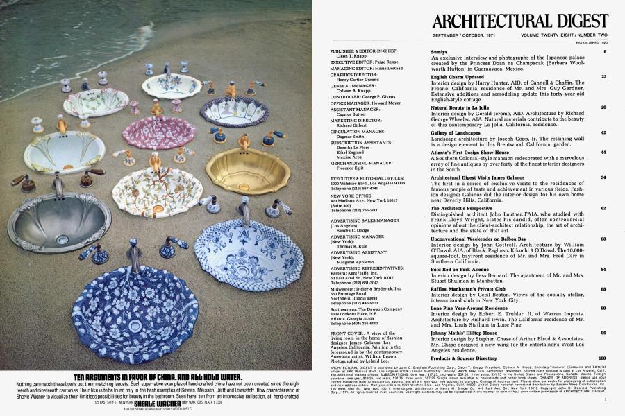 ARCHITECTURAL DIGEST