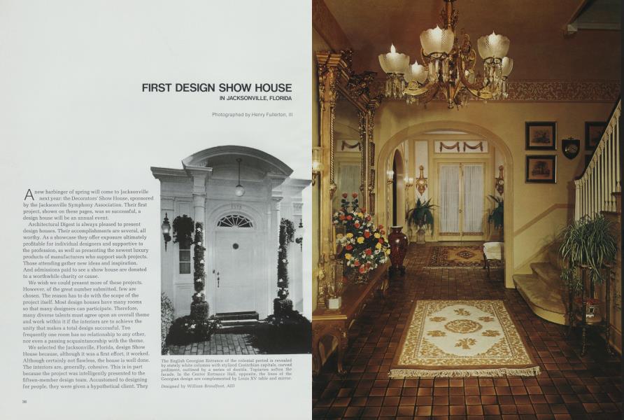 First Design Show House in Jacksonville, Florida Architectural Digest