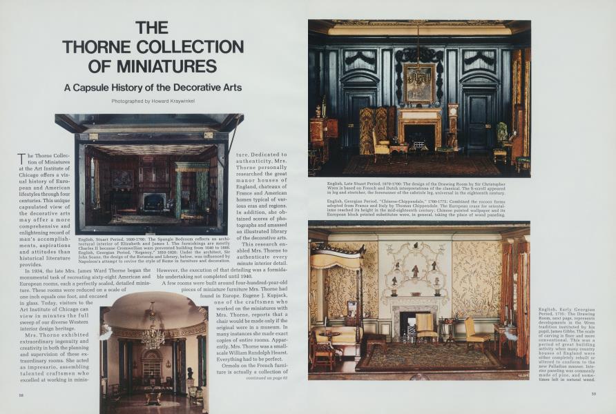 索恩收藏的微缩画-装饰艺术的胶囊历史