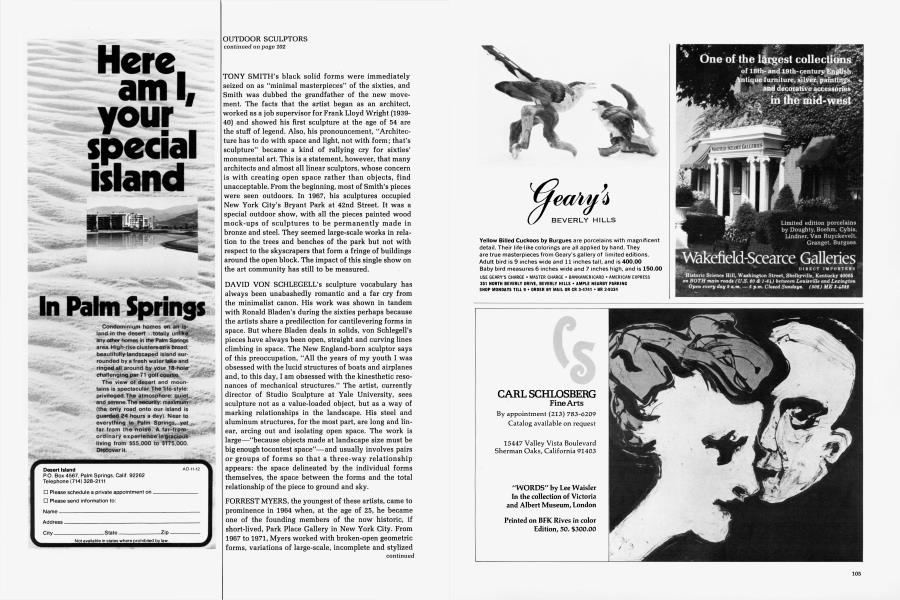 WakefieldScearce Galleries Architectural Digest November/December 1973