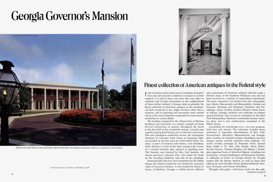 Georgia Governor's Mansion