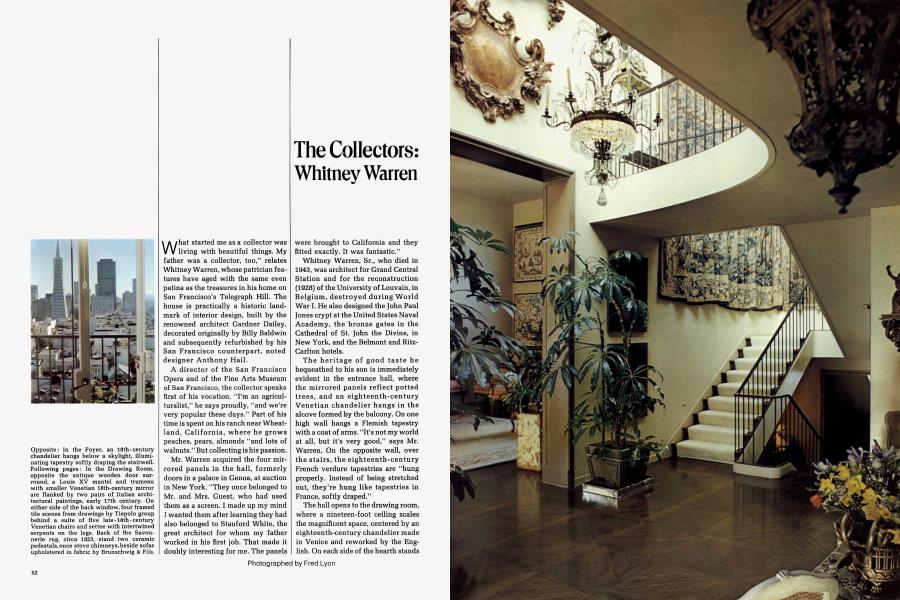 The Collectors: Whitney Warren