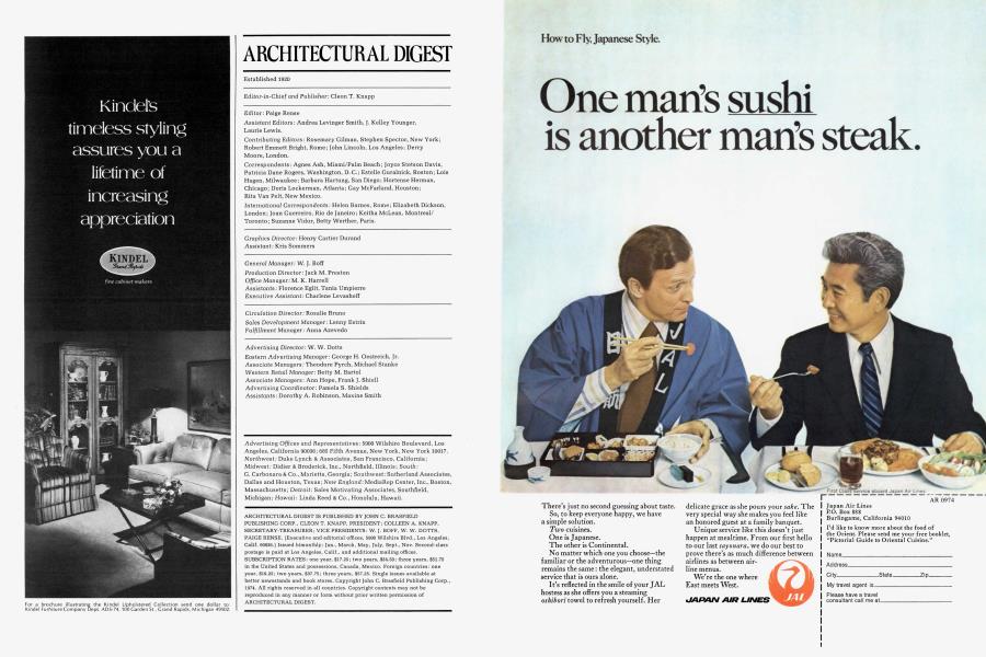 ARCHITECTURAL DIGEST