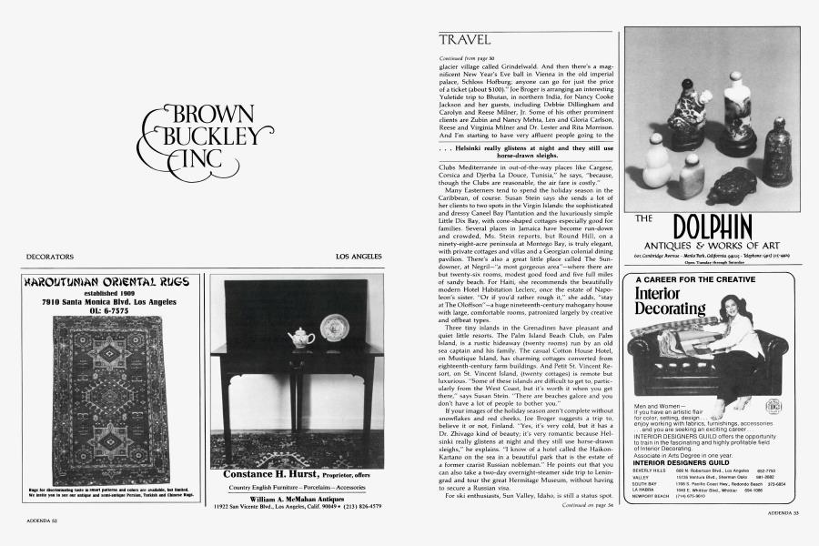 INTERIOR DESIGNERS GUILD Architectural Digest NOVEMBER/DECEMBER 1974