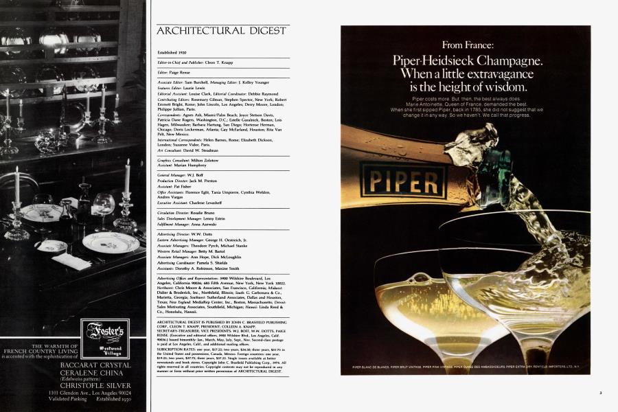 ARCHITECTURAL DIGEST