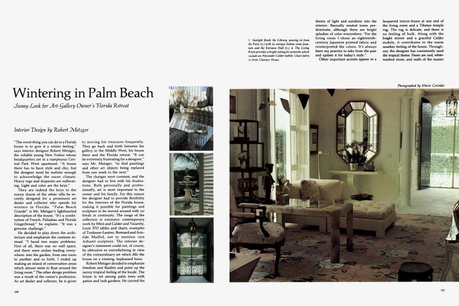 Wintering in Palm Beach