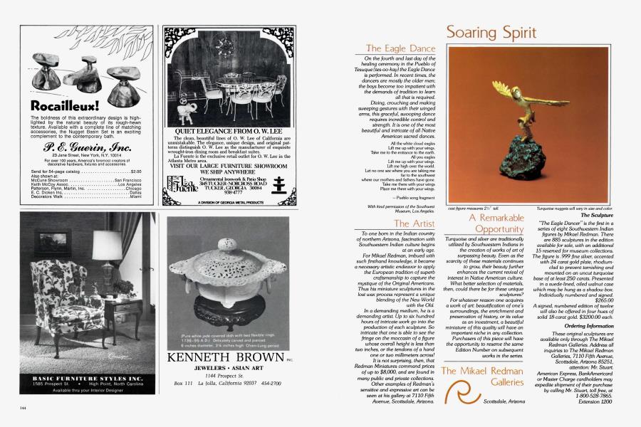 BASIC FURNITURE STYLES INC. Architectural Digest NOVEMBER/DECEMBER 1974