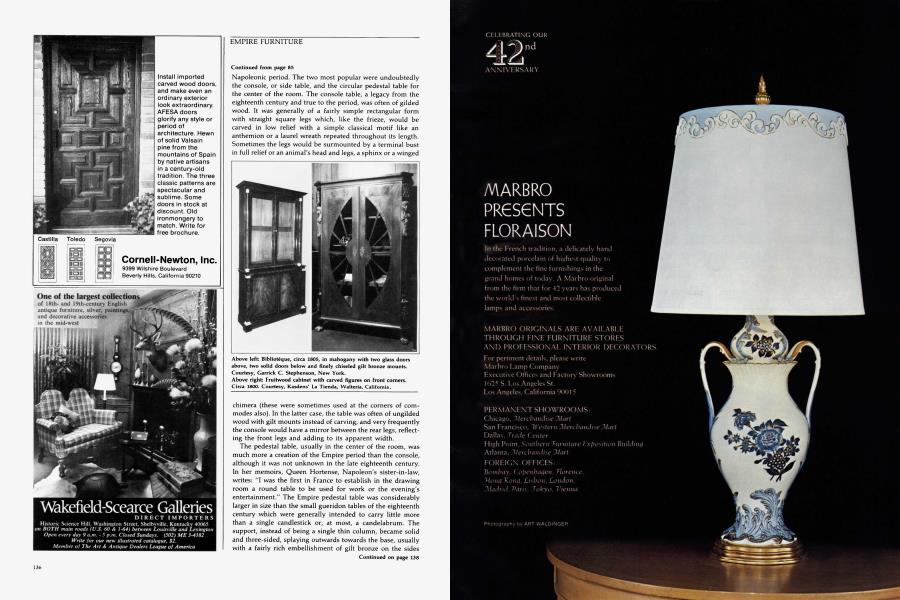 WakefieldScearce Galleries Architectural Digest MAY/JUNE 1975