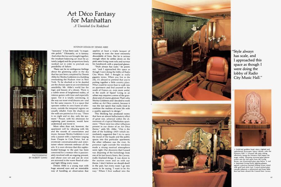 Art Déco Fantasy for Manhattan