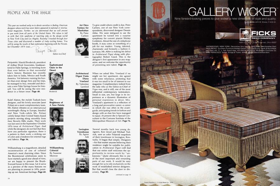 PEOPLE ARE THE ISSUE