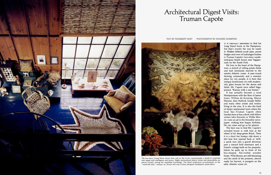 Architectural Digest Visits: Truman Capote
