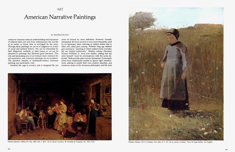 ART American Narrative Paintings