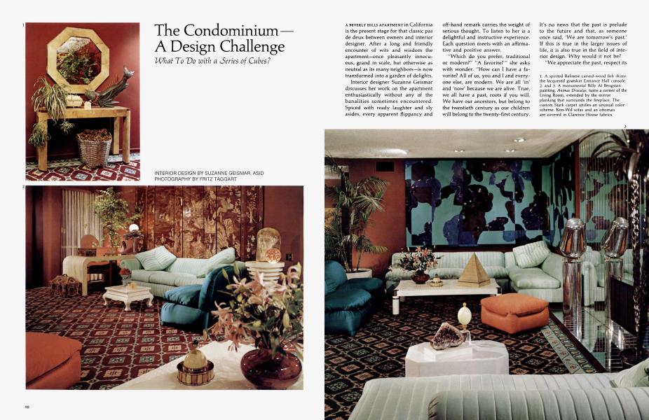 The Condominium—A Design Challenge | Architectural Digest | MARCH/APRIL ...