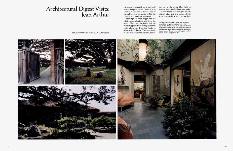 Architectural Digest Visits: Jean Arthur