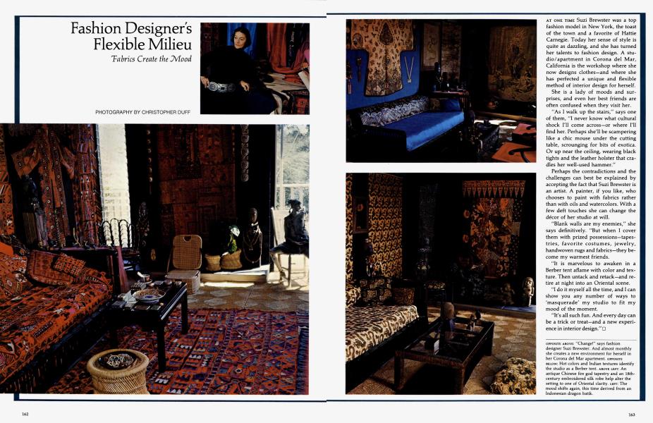 Fashion Designer's Flexible Milieu