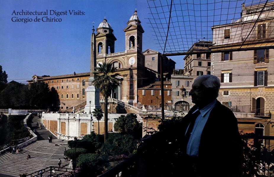 Architectural Digest Visits: Giorgio de Chirico