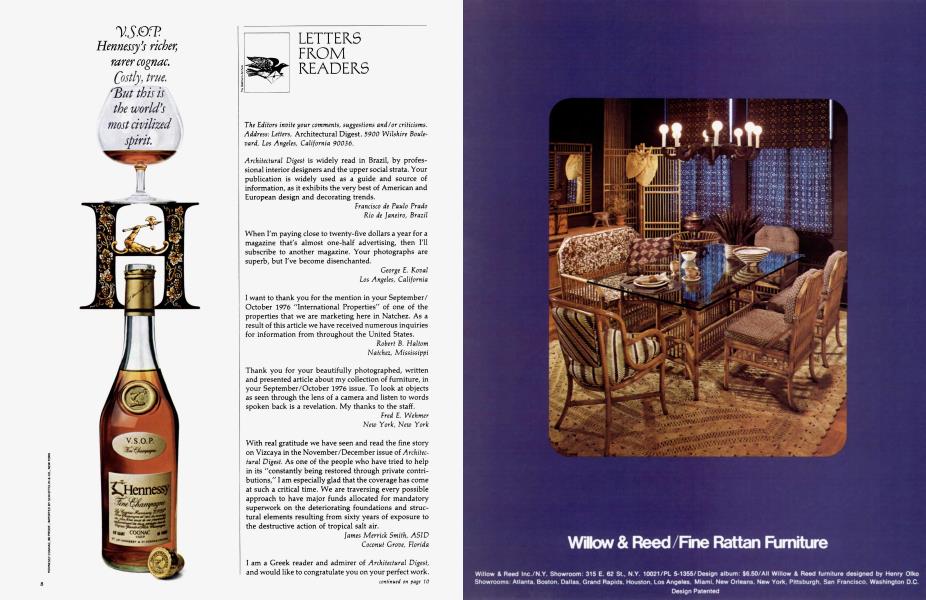 Letters From Readers